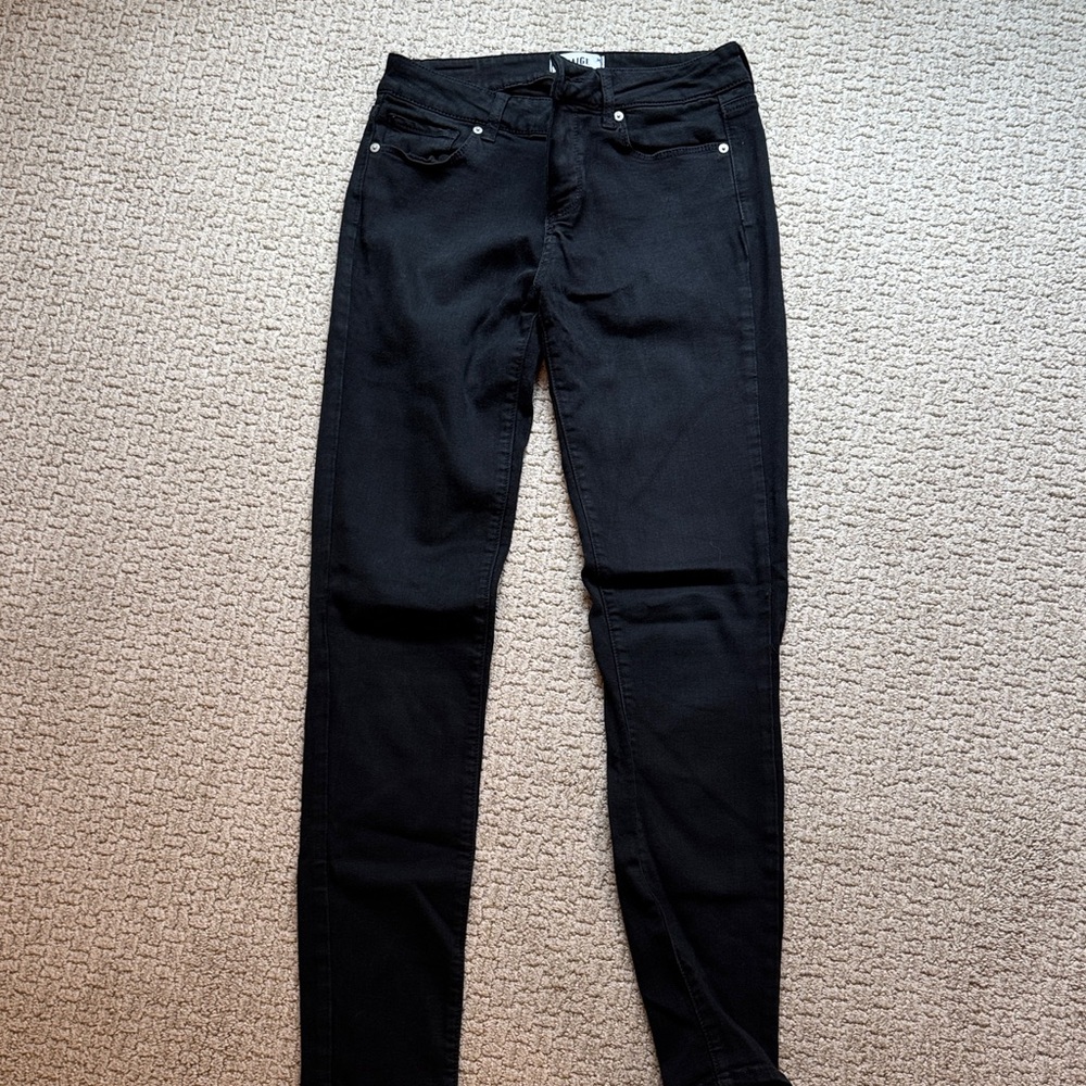 PAIGE Women's Black Skinny Jeans